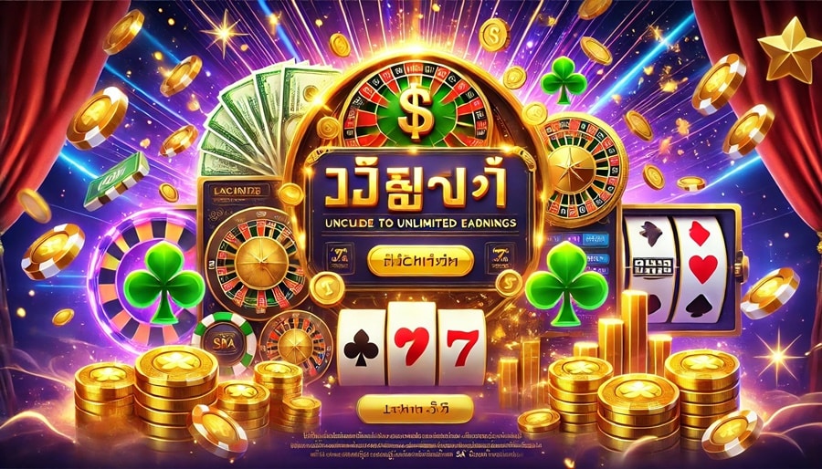 เปิดประสบการณ์เดิมพันใหม่: สร้างรายได้แบบไม่มีขีดจำกัด